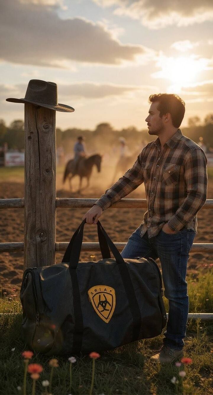 Ariat duffel bag